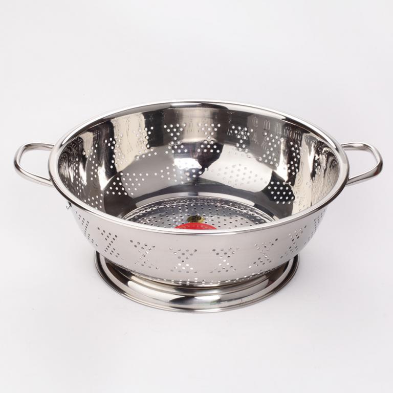Stainless steel basket with 2 handles 29